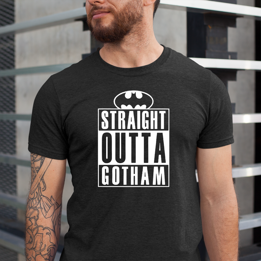 Straight Outta Gotham - black