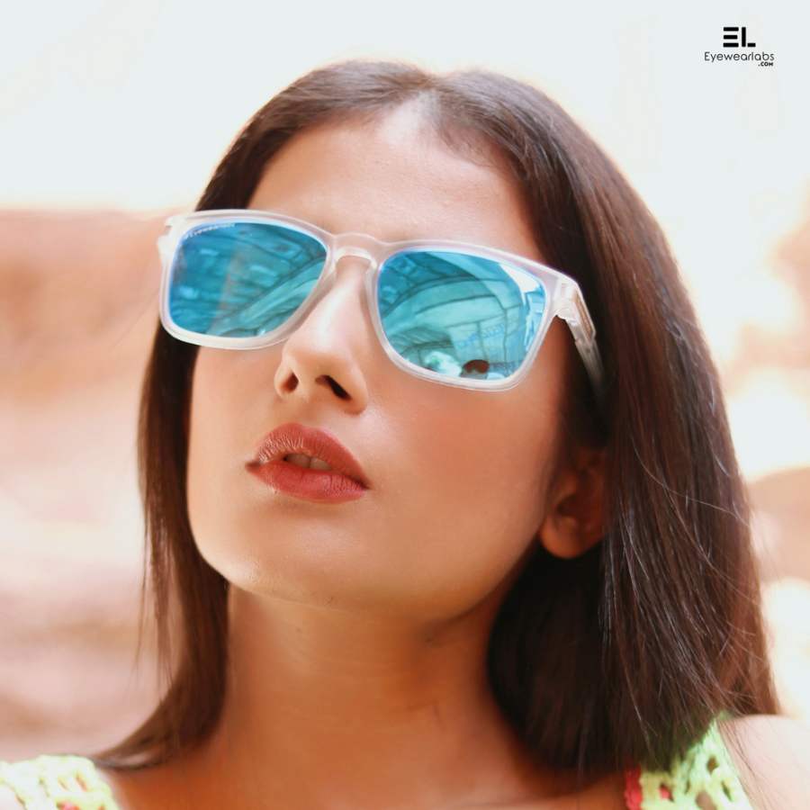 Crystal Blue Women Sunglasses