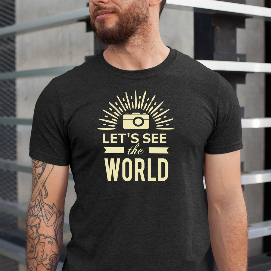 Let's See The World - black