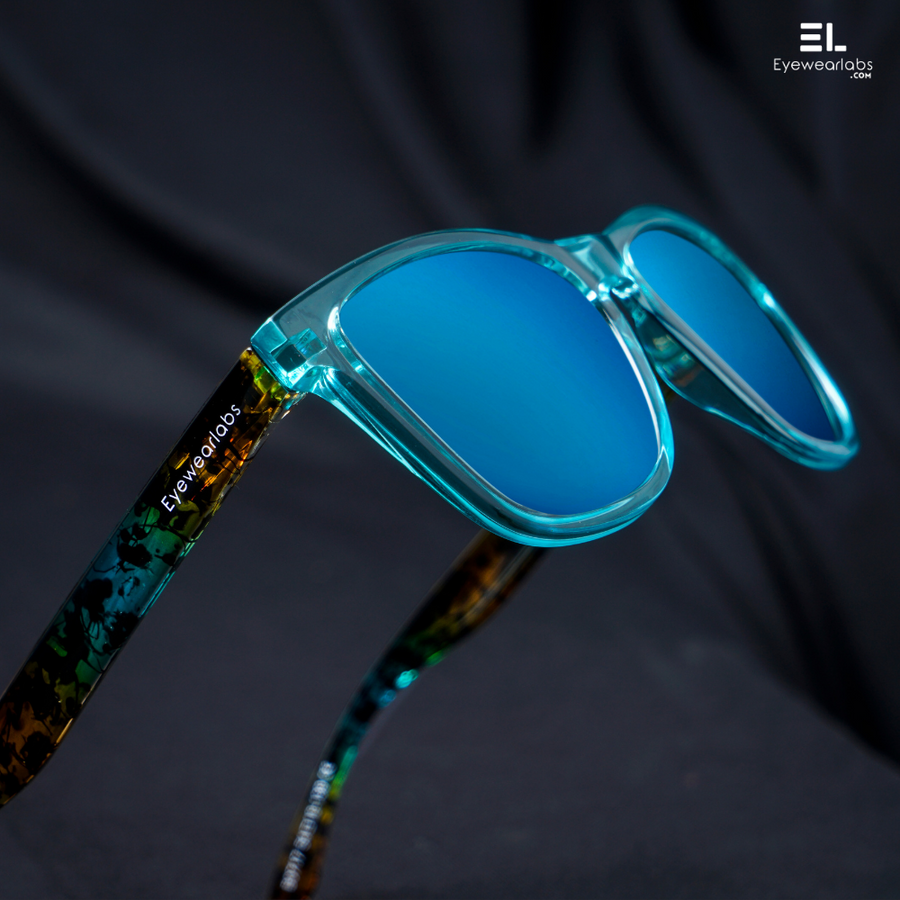 Falcon Blue Mirror Eyewearlabs Power Sunglasses