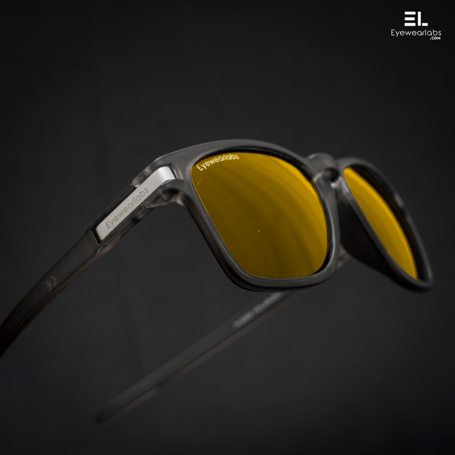 Crystal Grey Night Vision Yellow Eyewearlabs Power Sunglasses