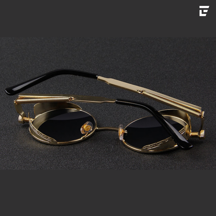Wilcox Black Gold Men Sunglasses