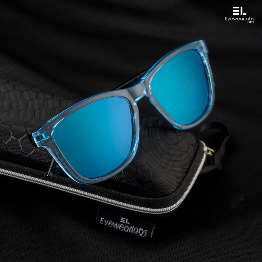 Smasher Blue Mirror Eyewearlabs Power Sunglasses