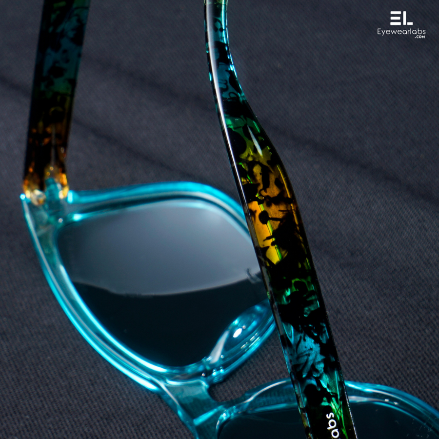 Falcon Blue Mirror Eyewearlabs Power Sunglasses