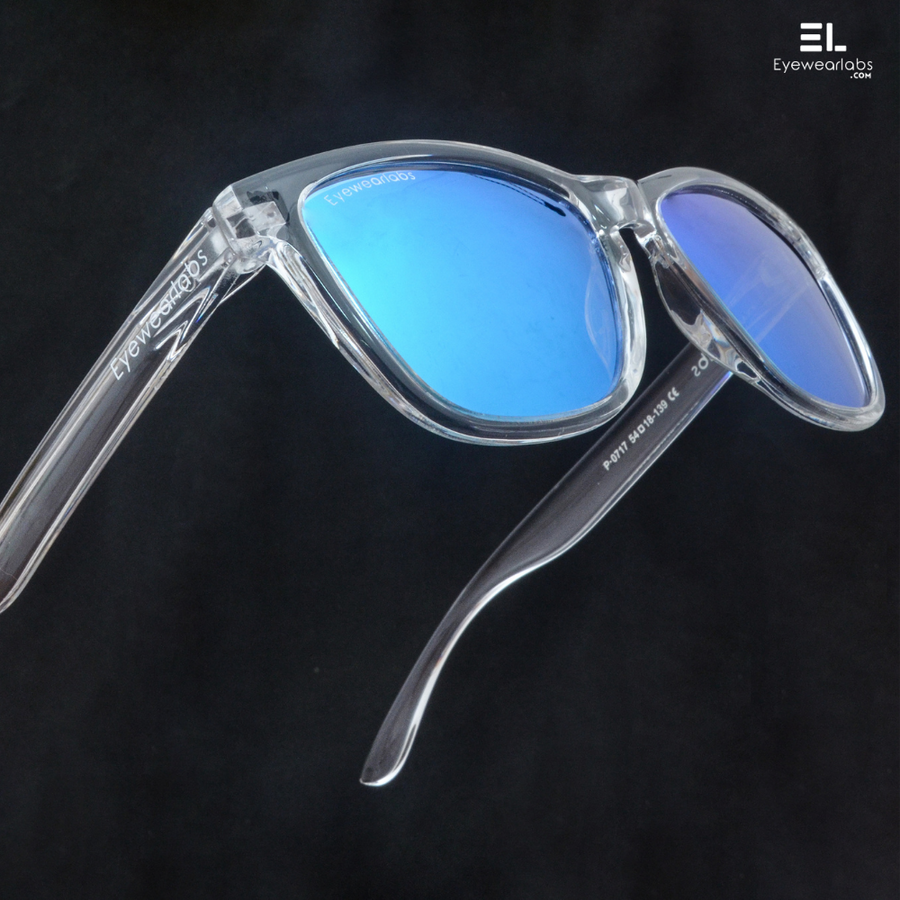 White Walker Blue Eyewearlabs Power Sunglasses