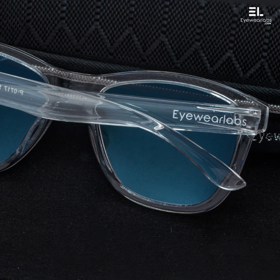 White Walker Blue Eyewearlabs Power Sunglasses