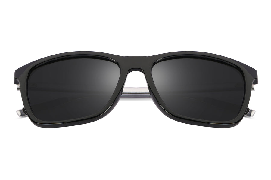 Barkley Black Eyewearlabs Power Sunglasses - Eyewearlabs