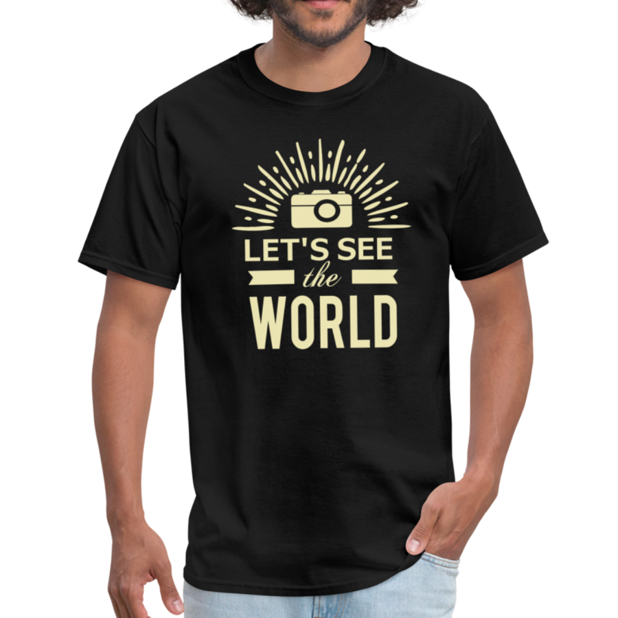 Let's See The World - black