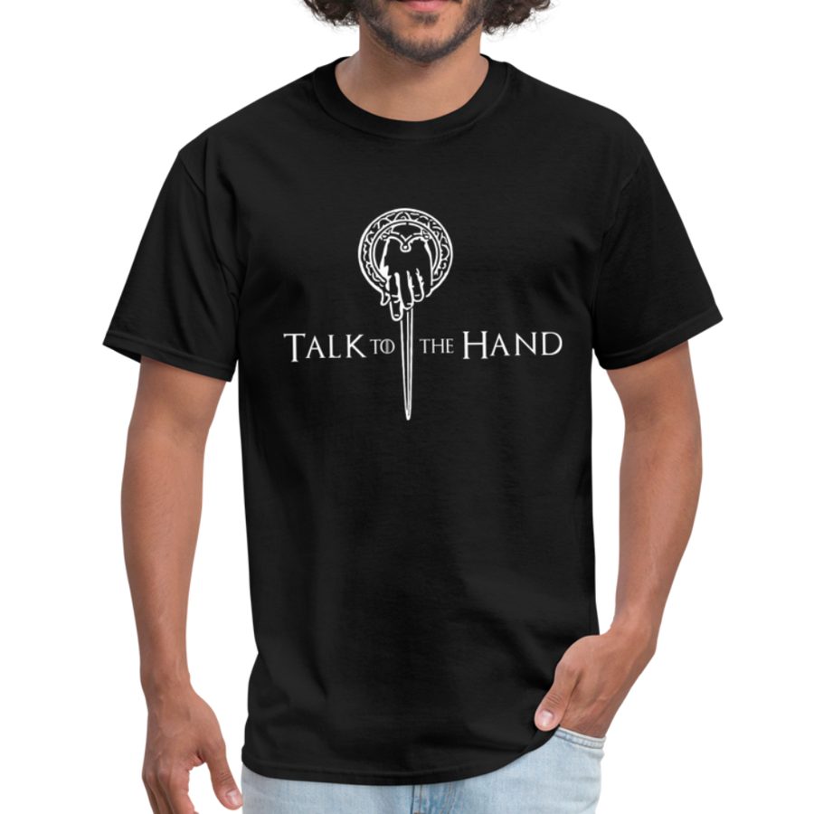 Talk To The Hand - black