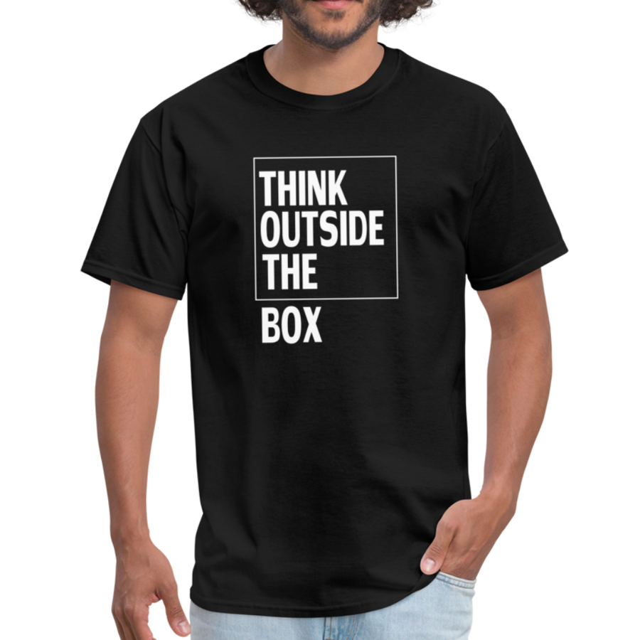 Think Outside The Box - black